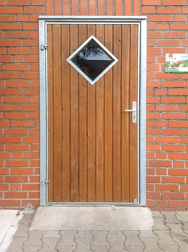 Außentür verzinkt