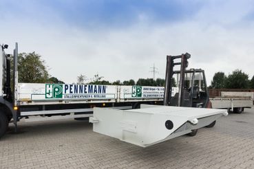 Fertigung von Bauteilen für die Abfallwirtschaft